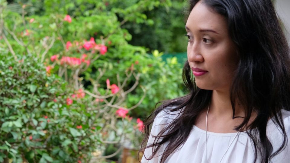 Nandar Maung is an emerging artist showing work at the event. Photo: Nandar Maung / Facebook