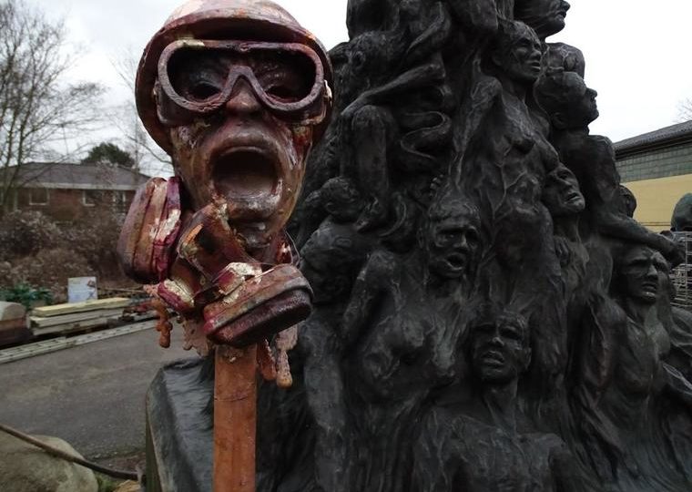 The Pillar of Shame. Photo Courtesy of the Artist.