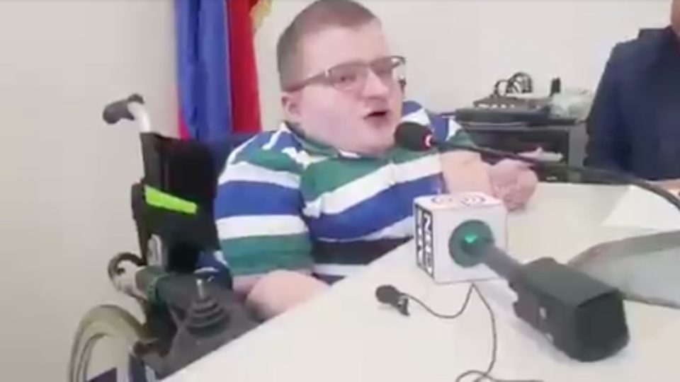 Patrick Brennan. Screenshot from video of Maan Macapagal/ABS-CBN News