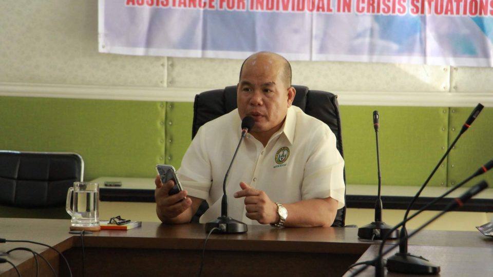 Mayor Reynaldo Catacutan of Capas, Tarlac. Photo: Capas Information Office/FB