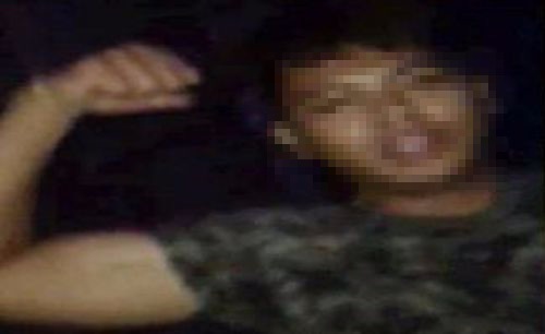 Video screengrab of a viral video depicting assault in Bali. Photo: Istimewa