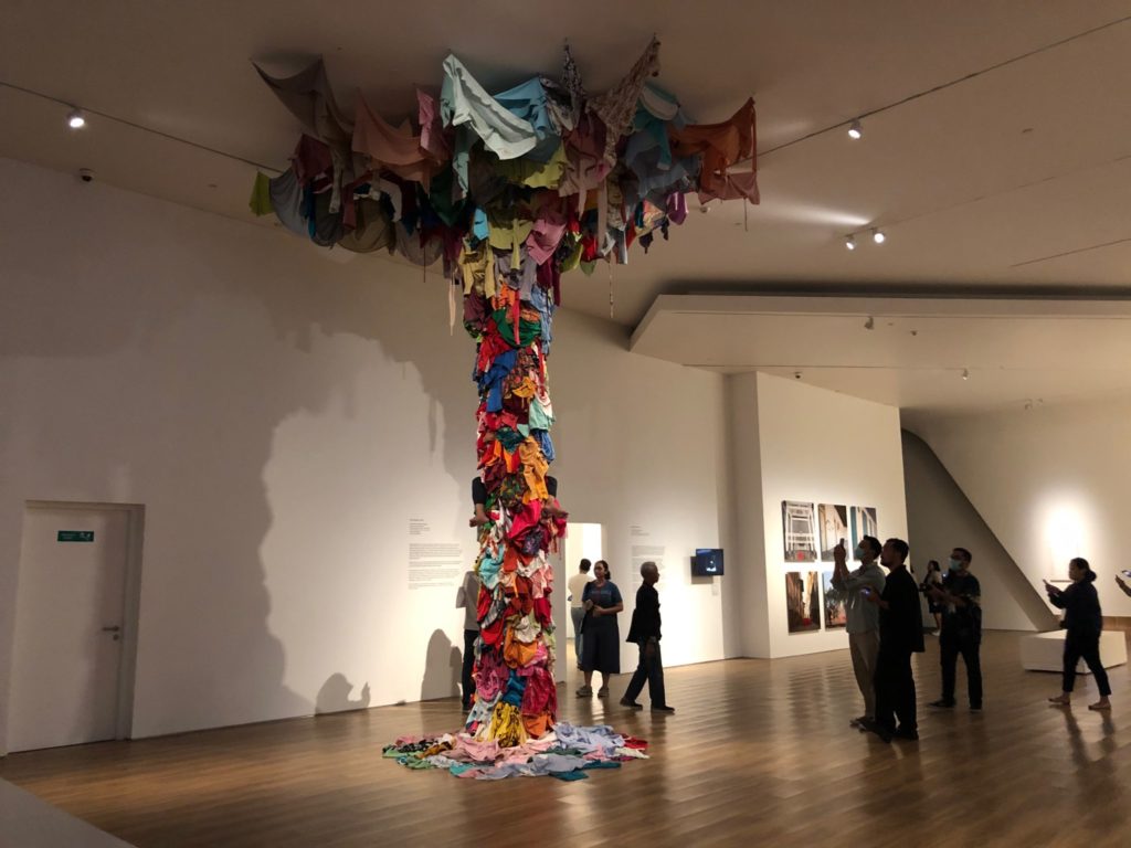 Melati Suryodarmo's 'Kleidungsaffe' (2006) will be performed at Museum MACAN from Feb. 28 to May 31. Photo by Nadia Vetta Hamid for Coconuts Media