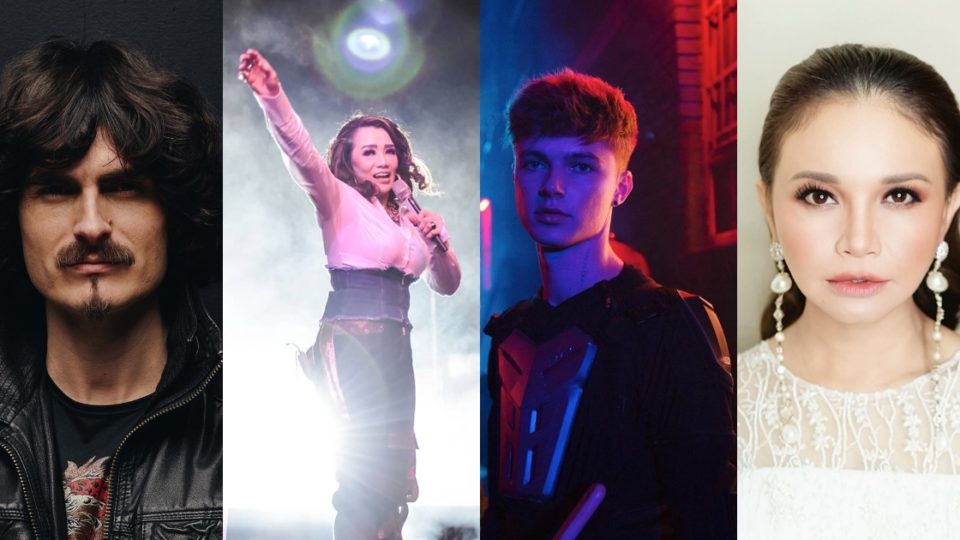 Sun Rai, Reza Artamevia, Hrvy, and Rossa are among the headliners for Love Fest 2020. Photos: Instagram/@raithis, @rezaartameviaofficial, @hrvy, @itsrossa910