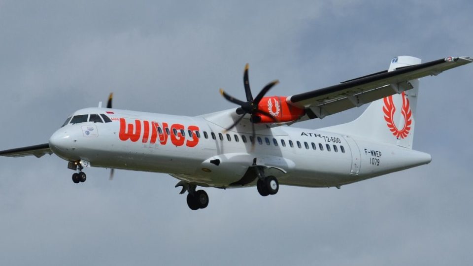 Wings Air’s ATR 72-600 aircraft. Photo: Laurent Errera via Wikimedia Commons