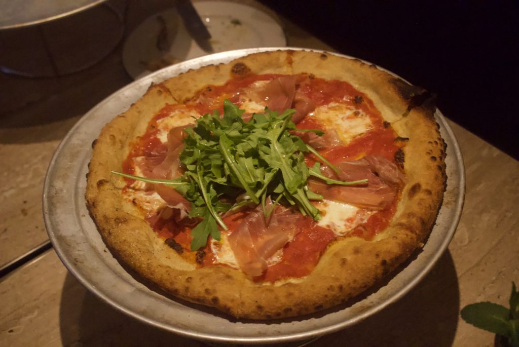 Emmer Pizzeria and Cafe's Parma pizza. Photo by Vicky Wong.