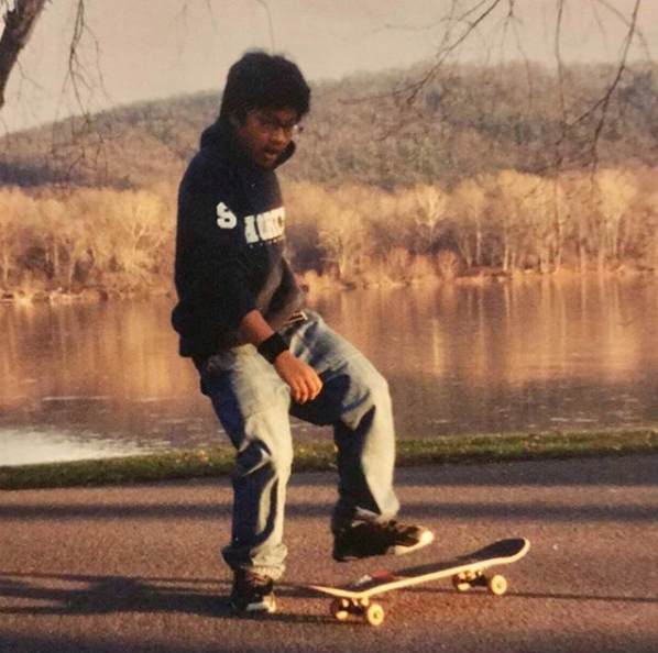 Irwan Awalludin in Pennsylvania, 2002. Photo: Instagram