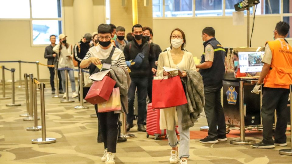 File photo of a screening at Bali’s Ngurah Rai International Airport. Photo: I Gusti Ngurah Rai International Airport / Facebook 