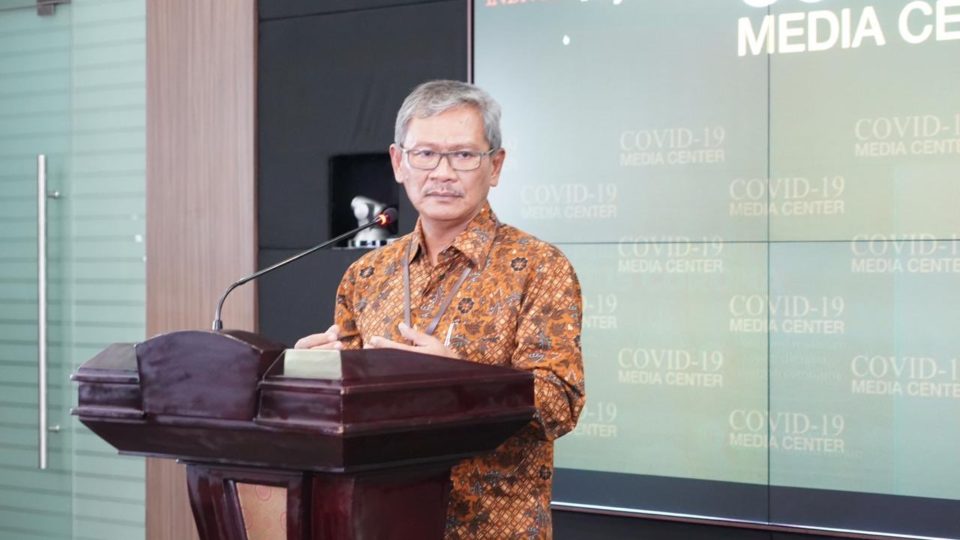 Achmad Yurianto, Indonesia’s spokesman for COVID-19-related matters. Photo: Indonesia Health Ministry