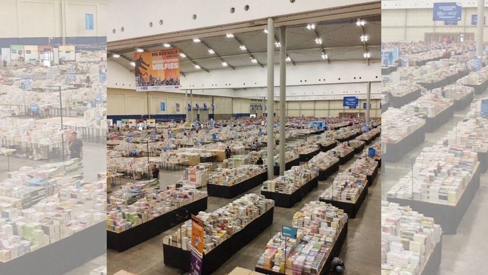 Big Bad Wolf book sale at ICE BSD City in 2020. Photo: Instagram/@bbwbooks_id