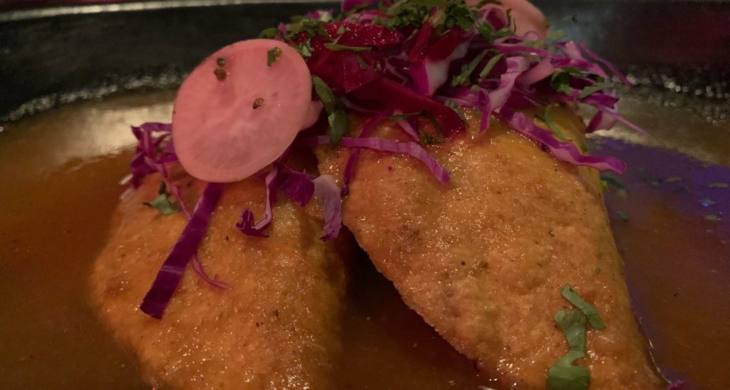 Drowned chicken tacos. Photo: Coconuts Media