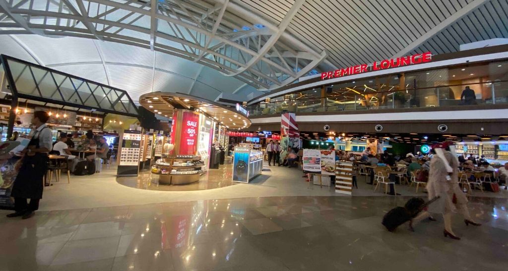 The international departure hall at Bali's Ngurah Rai International Airport. Photo: Coconuts Media