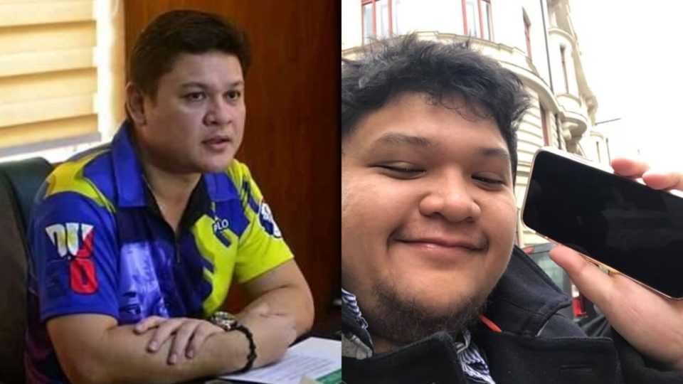 Congressman Paolo Duterte left, and son Omar <i>Photo: Paolo Duterte, Omar Duterte/ FB</i>
