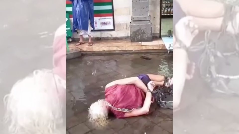 The 52-year-old German national has been identified by his initials OP. Screengrab: Infogianyar / Instagram