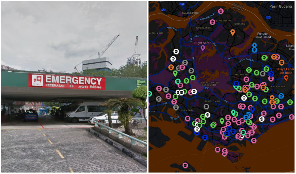 Mapping COVID-19 in Singapore: Sick Indonesian who came for care; 36 now  linked to SAFRA Jurong | Coconuts