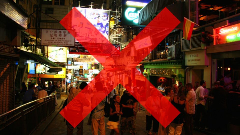 The popular Hong Kong nightlife hub Lan Kwai Fong has been linked to 17 coronavirus cases so far.