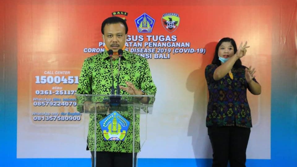 Dewa Made Indra, regional secretary of the Bali administration. Photo: Bali Provincial Government