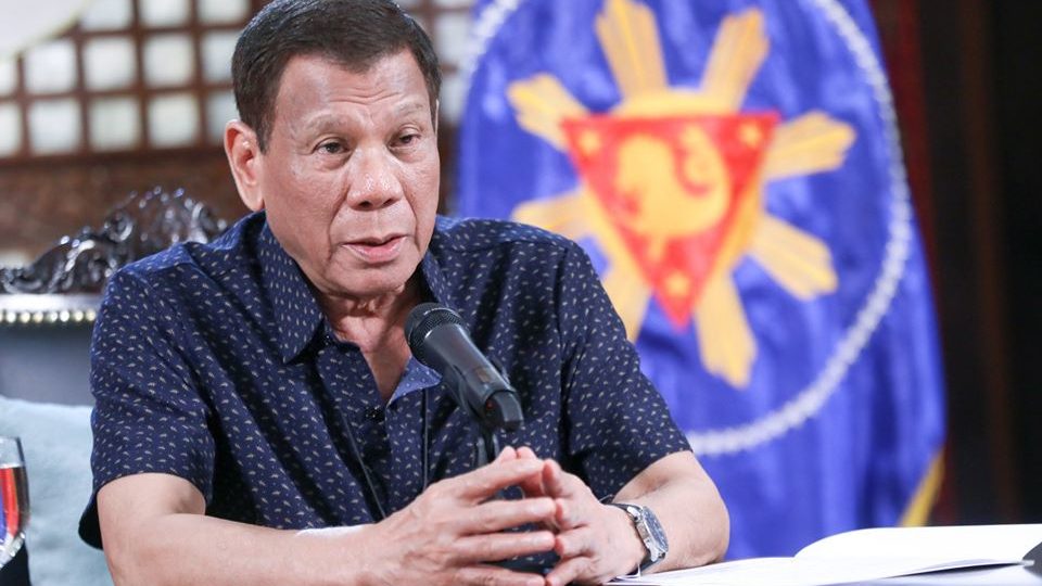 President Rodrigo Duterte. Photo: Presidential Communications/FB