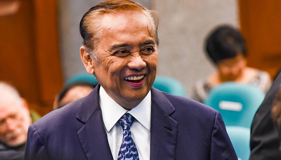 Former Senator Heherson Alvarez. Photo: George Calvelo/ABS-CBN News