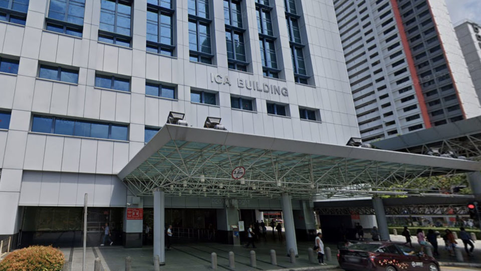 The Immigration and Checkpoints Authority. Image: Google