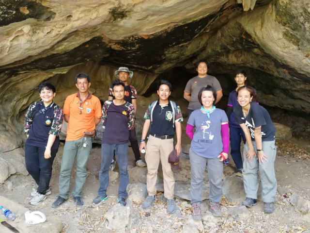 The group of the archeologists who discovered the murals.