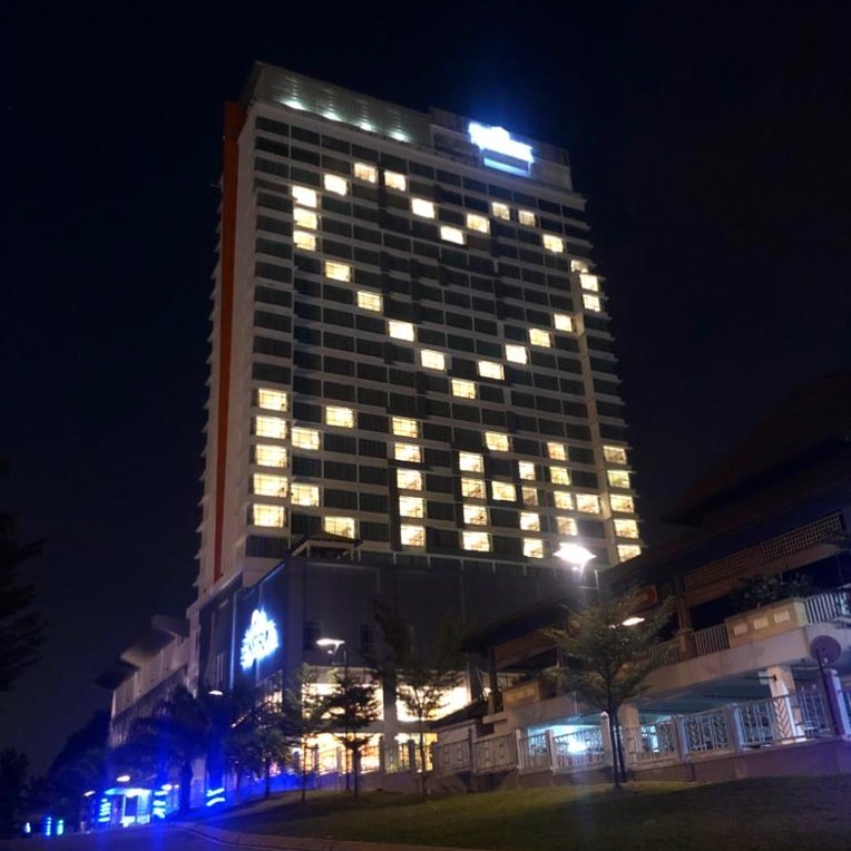 A tribute to ‘Makcik Kiah’ on March 28. Photo: Instagram / Hotel Tenera Bangi