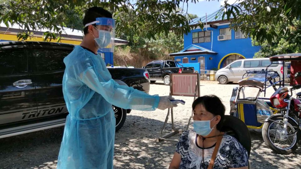 A healthworker in the Philippines. Photo: Department of Health/FB