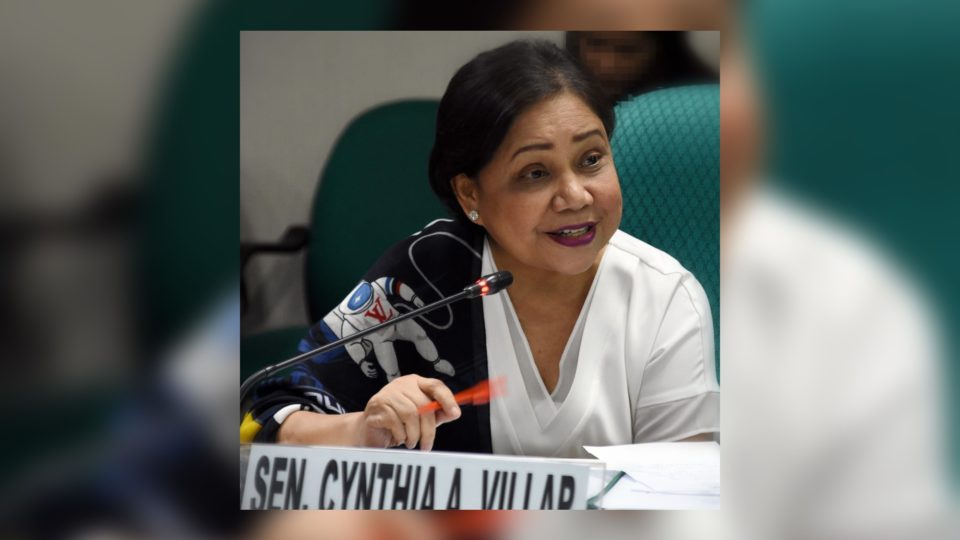 Senator Cynthia Villar. Photo: Villar/FB