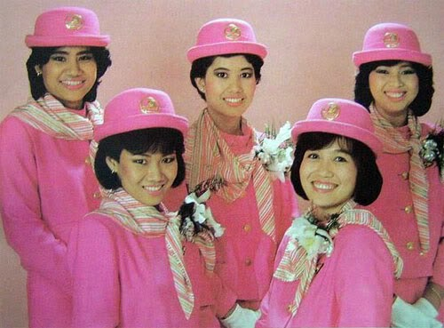 A file photo of Thai Airways flight attendants