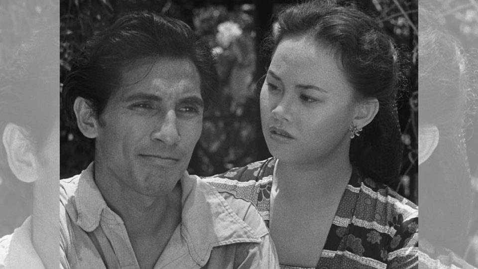 Actors A.N. Alcaff and Netty Herawaty in ‘Lewat Djam Malam (After The Curfew)’, a 1954 psychological drama/neo-noir film by prominent film director Usmar Ismail. The film is included in the third edition of Martin Scorcese’s World Cinema Project released by the Criterion Collection. Photo: The Criterion Collection