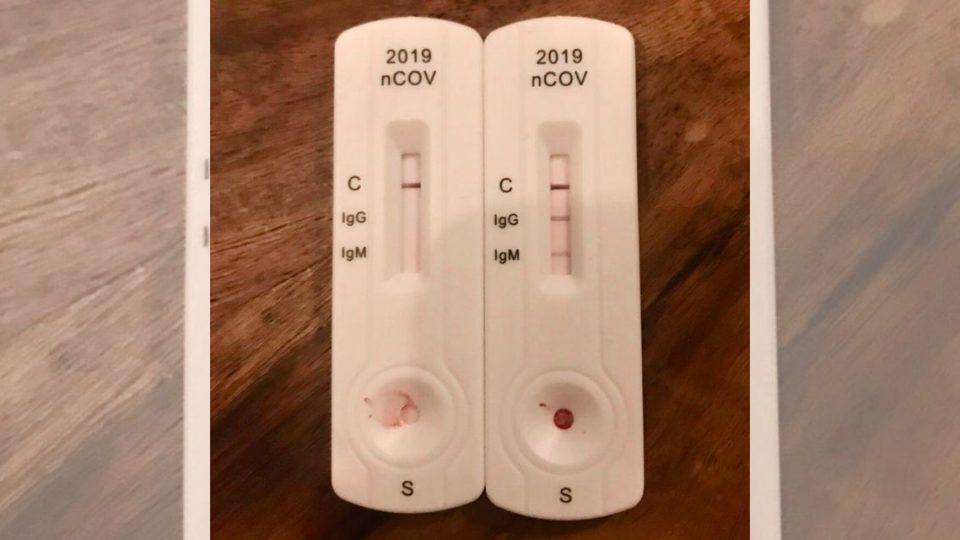 Photo illustration of a rapid test kit. Photo: Wikimedia Commons