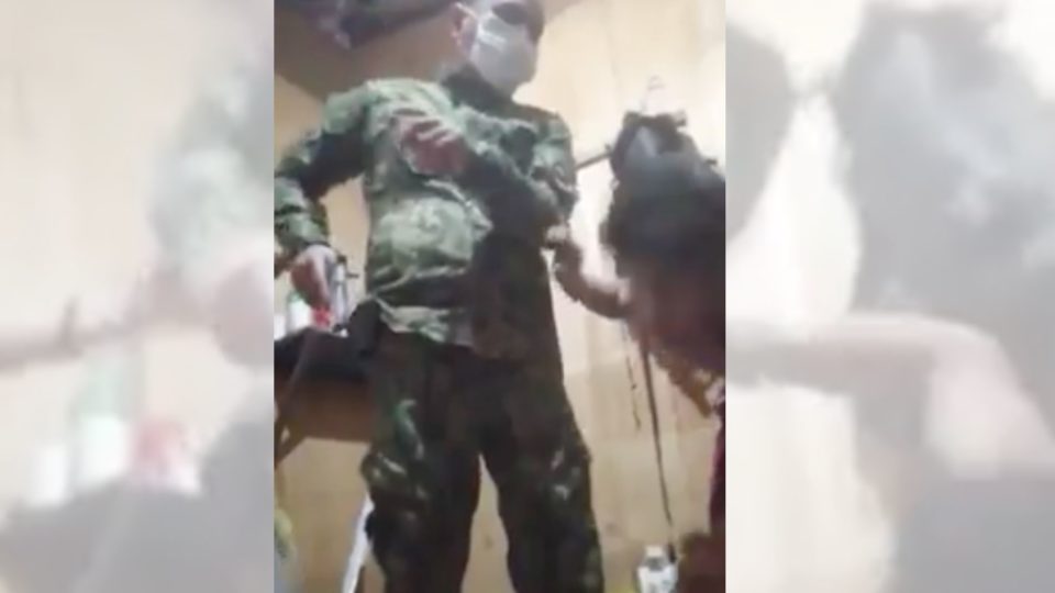 <i>Photo: Screengrab from video via Mary Cuer Nobleza</i>