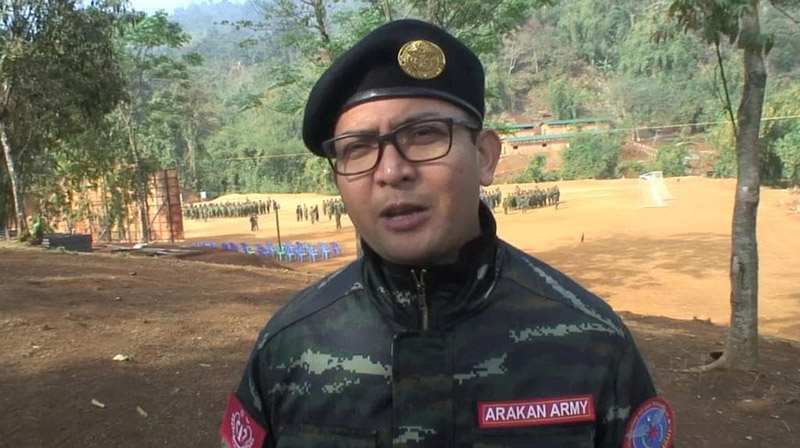 Twan Mrat Naing, 41, leads the Arakan Army. Photo: Tribal Action Group / Courtesy