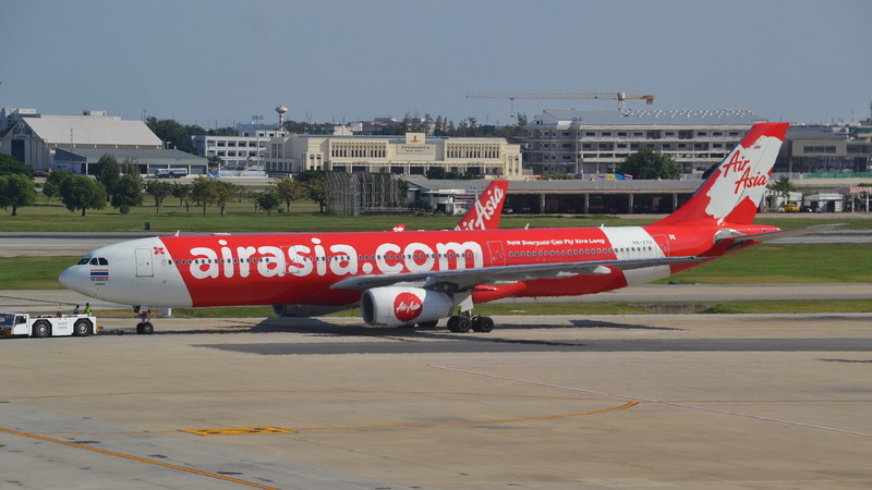 File photo of an Airbus A330 operated by AirAsia X at Don Mueang International Airport. Photo: Alec Wilson / Flickr