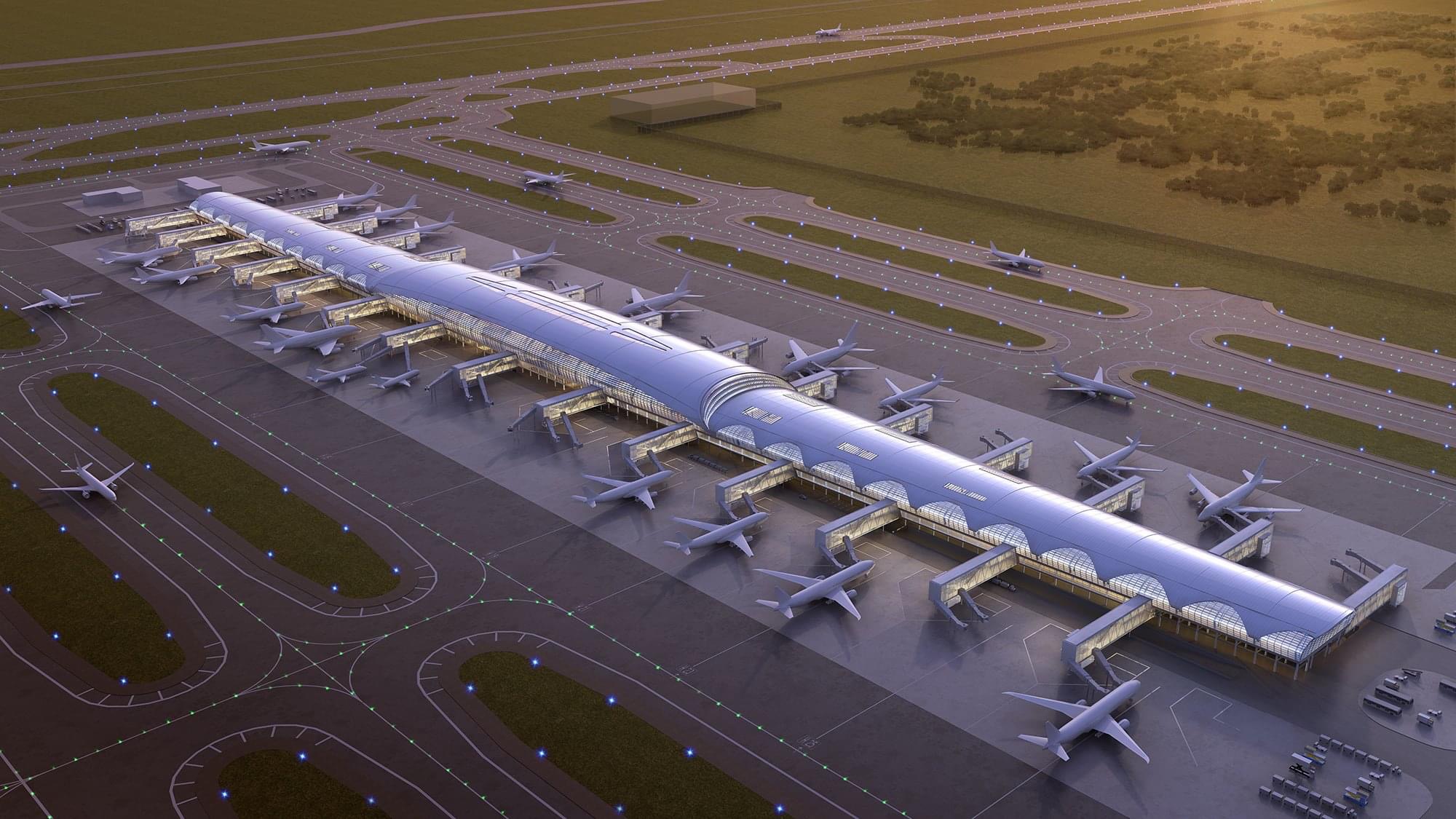 A rendering of Suvarnabhumi International Airport’s new SAT-1 terminal complex. Image: Maa Consultants Co. Ltd.