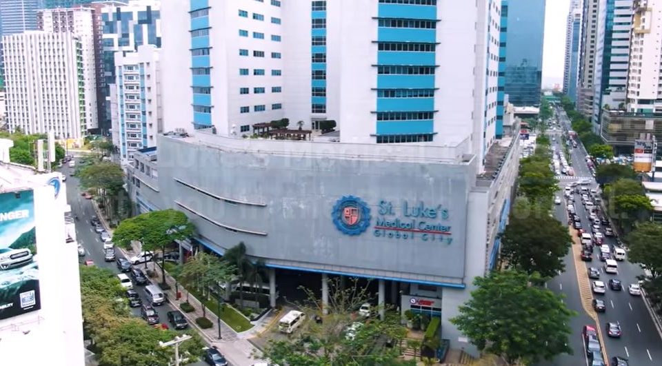 St. Luke’s Medical Center in Taguig City. Screenshot from St. Lukes’ video