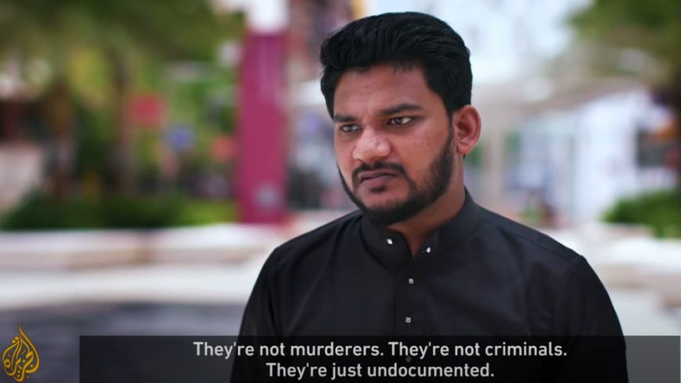 A screengrab from “Locked up in Malaysia’s lockdown.” Photo: Al Jazeera /YouTube
