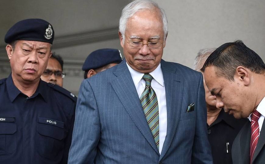 Najib Razak heading to court in 2019. Photo: Coconuts KL archives
