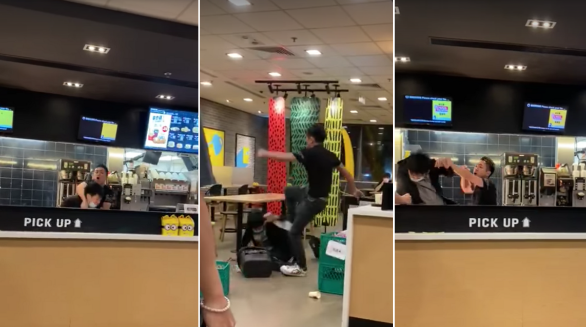 Hong Kong McDonald's worker attacked after telling customer to wear a ...