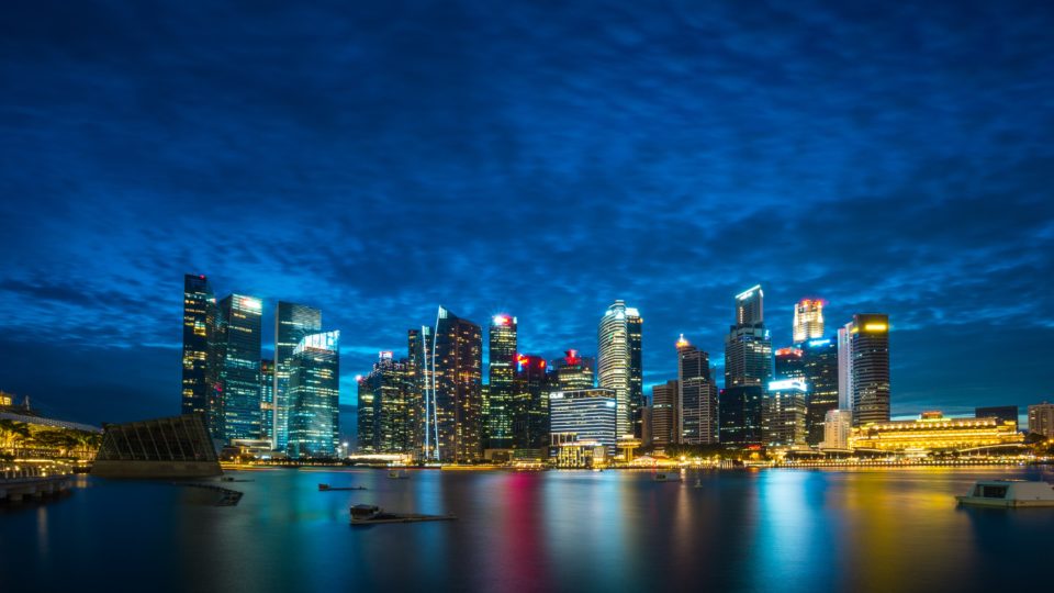 The skyline of Singapore’s financial hub. Image: Mike Enerio
