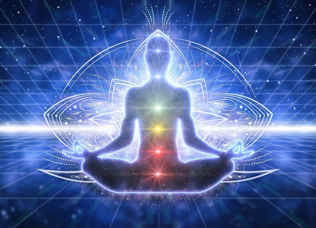 The seven body chakras. Illustration: Okan Caliskan