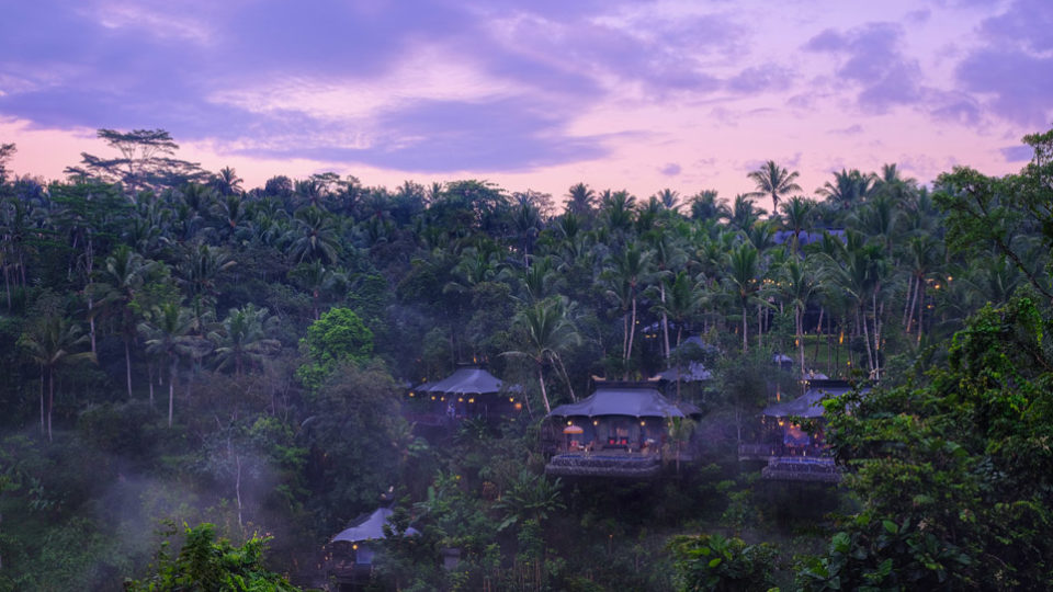 Capella Ubud describes itself as a luxury tented retreat. Photo: Capella Hotels