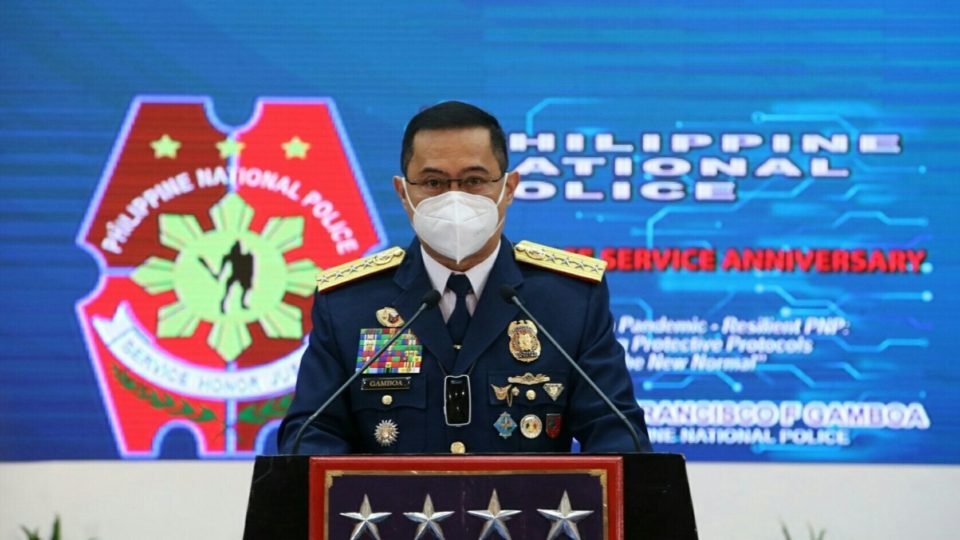 PNP Chief Archie Gamboa <i>Photo: Philippine National Police / FB</i>