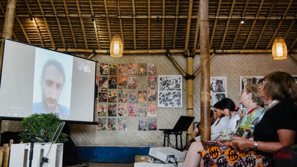 A scene from one of the sessions at the Ubud Writers & Readers Festival last year. Photo: UWRF