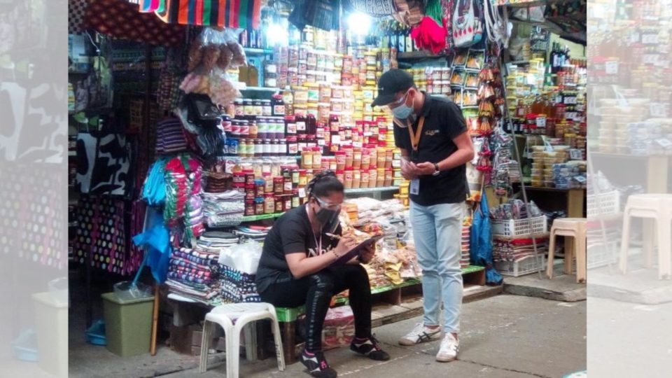 A Baguio stall selling strawberry and ube jam, goods the city is famous for <i>Photo: Baguio City PIO / FB,</i>