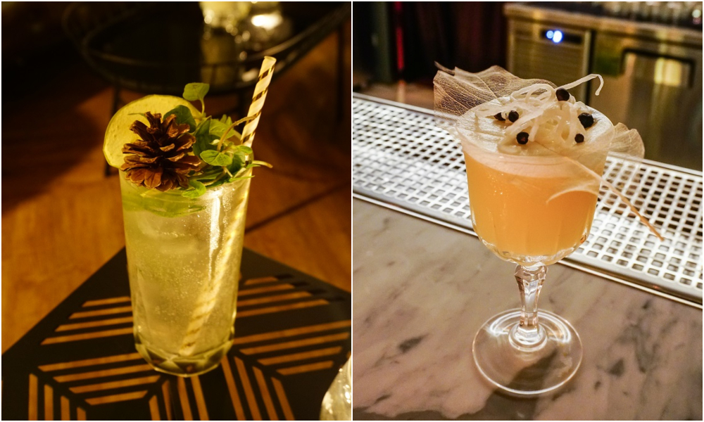 Pine Forest and Tiger & Dragon