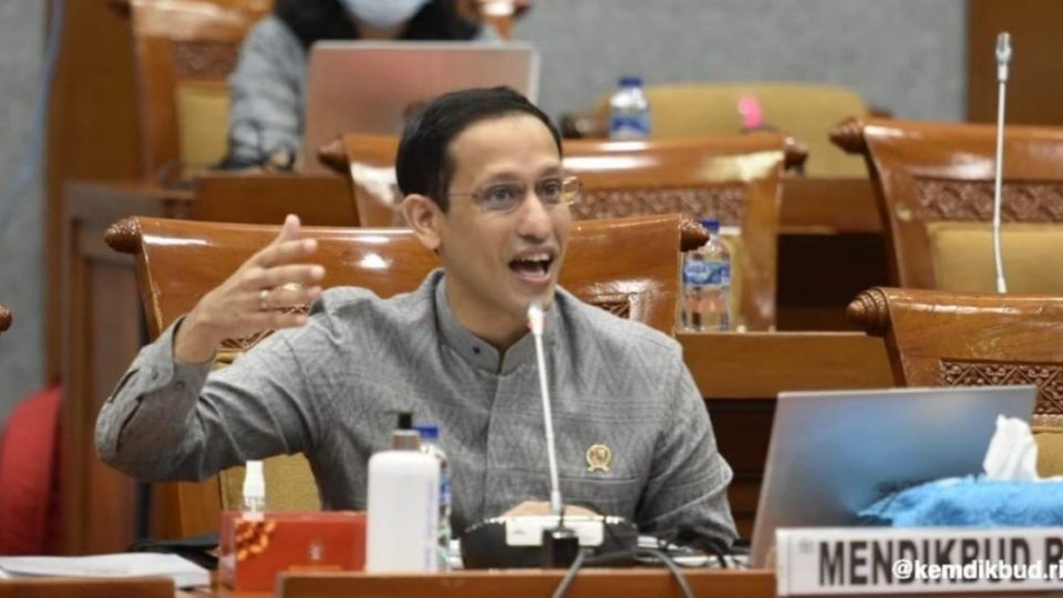 Education and Culture Minister Nadiem Makarim . Photo: Instagram/@kemdikbud.ri