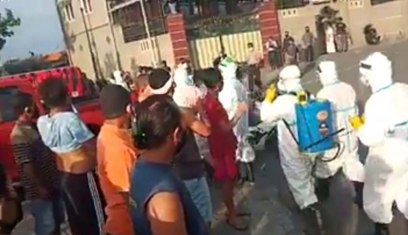 Fear and misapprehension have led some Indonesians’ refusal to allow the burial ⁠— and cremation, in some cases ⁠— of deceased patients to take place in their communities. Photo: Istimewa via Nusa Bali