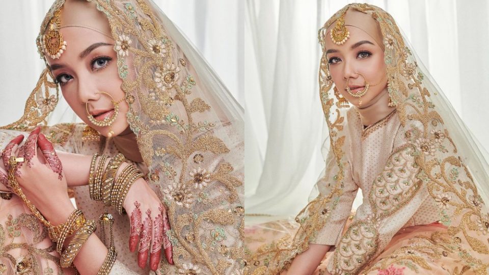 Mira Filzah in lehenga. Photos: Mira Filzah /Instagram
