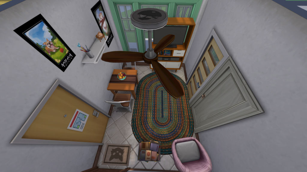 A room in Mandy's tong lau