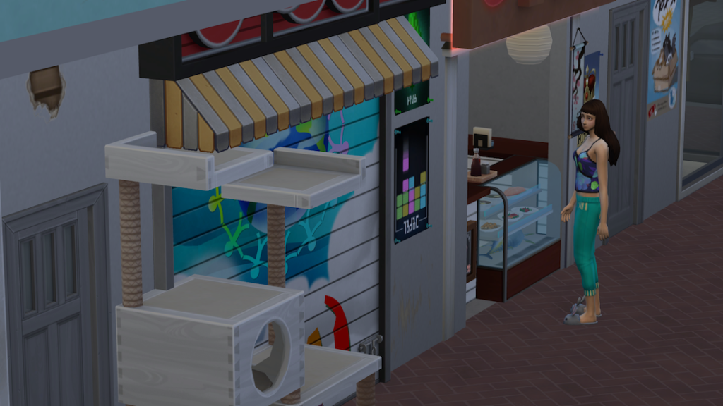 Shops occupy the street level of the tong lau